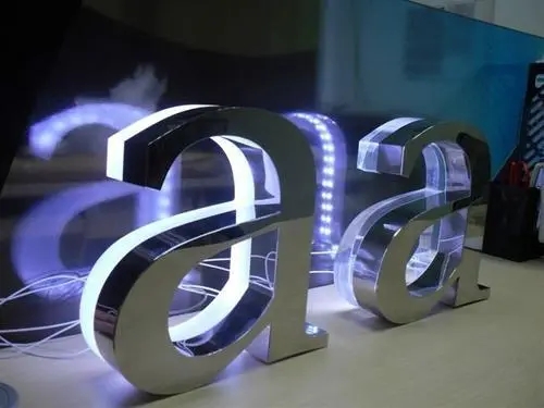 树脂发光字、亚克力吸塑字与LED发光字的特点?